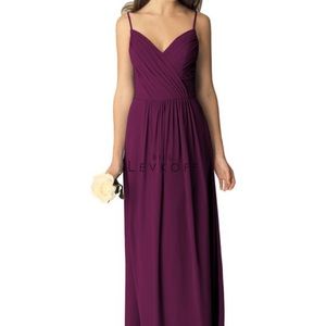 NWT Bill Levkoff bridesmaid dress in color Sangria